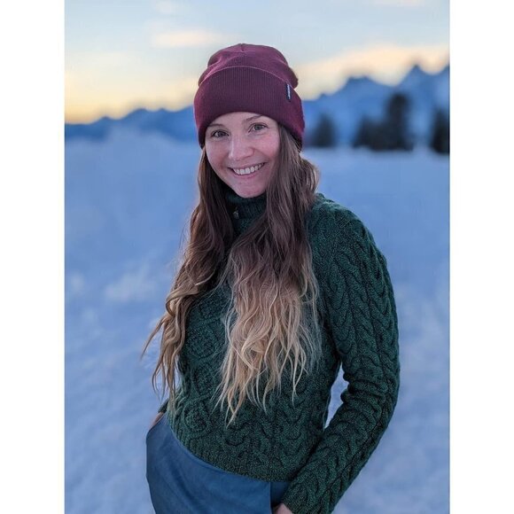 Furtalk Unisex Knit Beanie Acrylic Soft  Warm Winter Hats Pull-On Closure - Picture 4 of 6